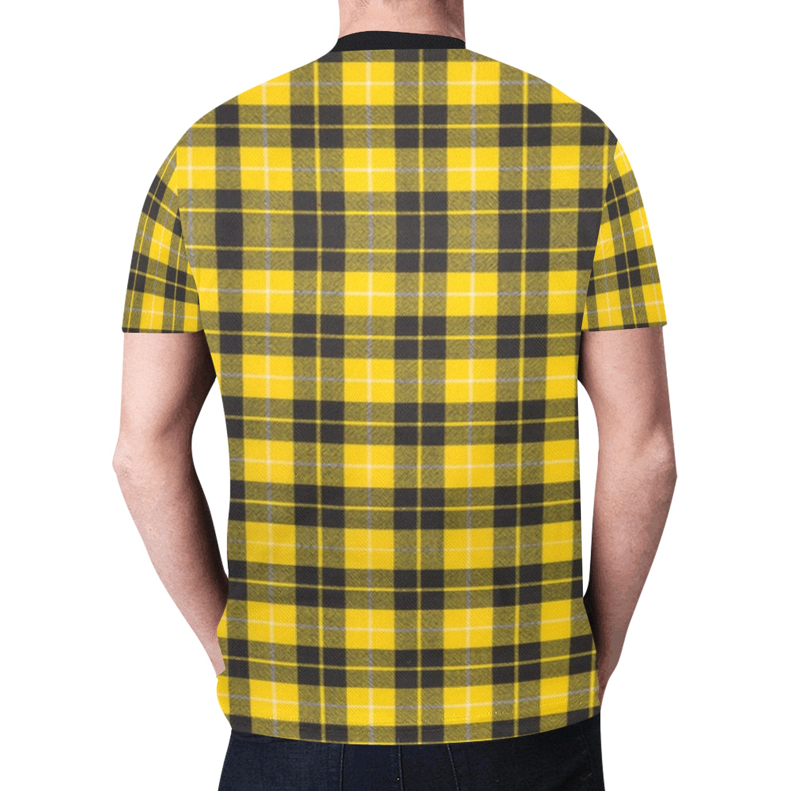 Barclay Dress Modern New All Over Print T-shirt for Men (Model T45)