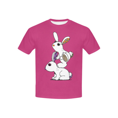 The Bunnies Kids' All Over Print T-shirt (USA Size) (Model T40)