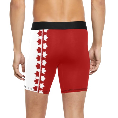 Classic Canada Underwear Men's Long Leg Boxer Briefs (Model L67)