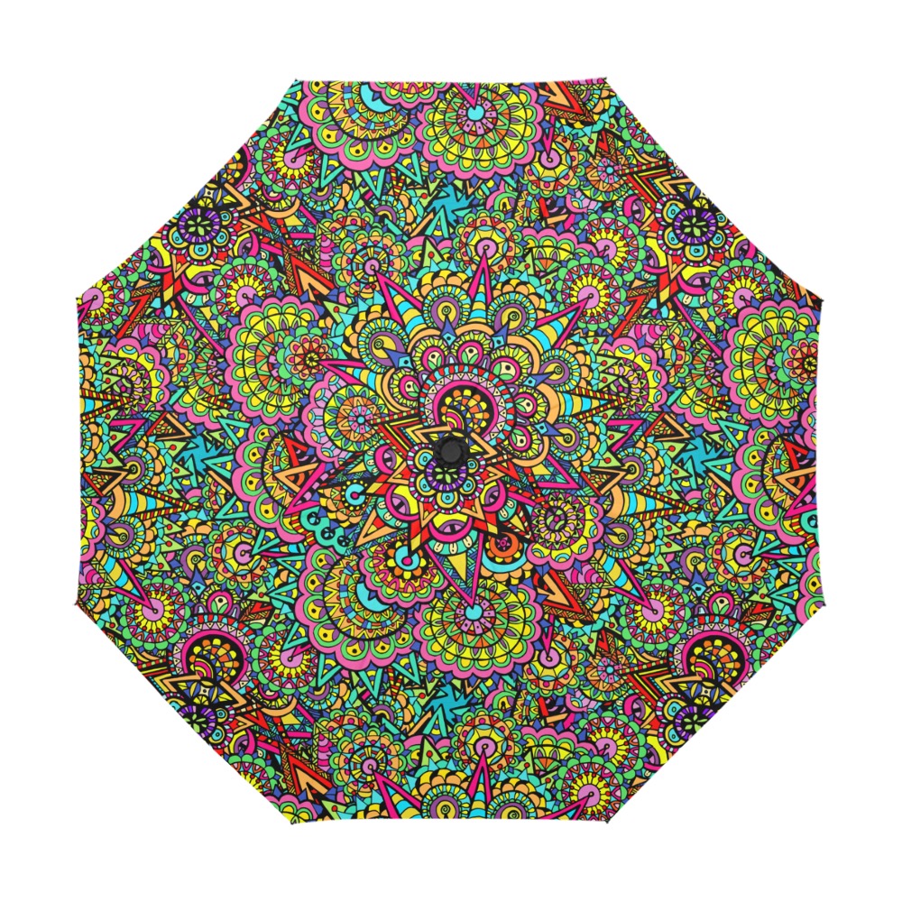 Psychic Celebration Anti-UV Auto-Foldable Umbrella (U09)