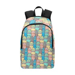 RR Cat Stack Fabric Backpack for Adult (Model 1659)