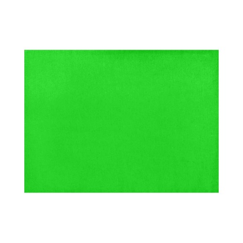 Merry Christmas Green Solid Color Placemat 14’’ x 19’’ (Set of 6)