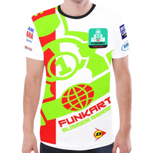 Funkart Summer Series New All Over Print T-shirt for Men (Model T45)