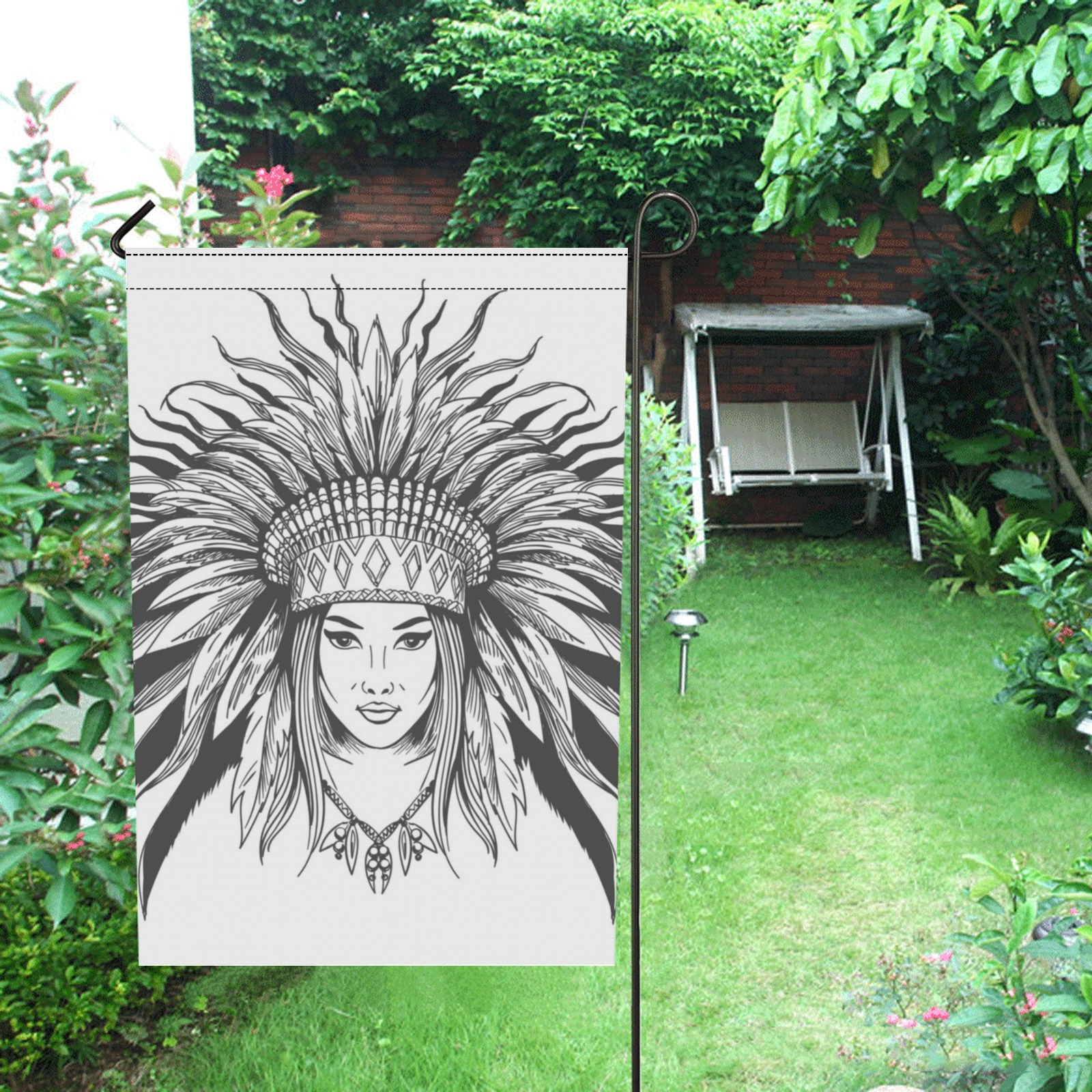 I Am Native 3 Garden Flag 12‘’x18‘’(Twin Sides)