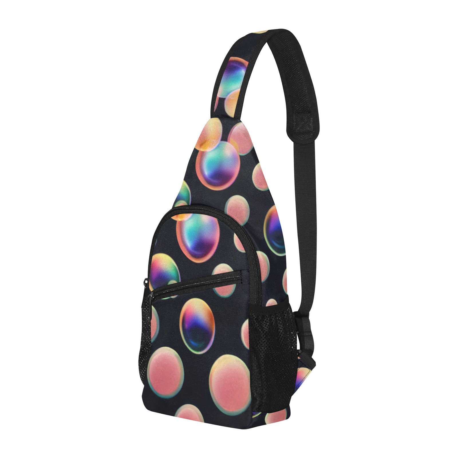 bubbles pattern 1 All Over Print Chest Bag (Model 1719)