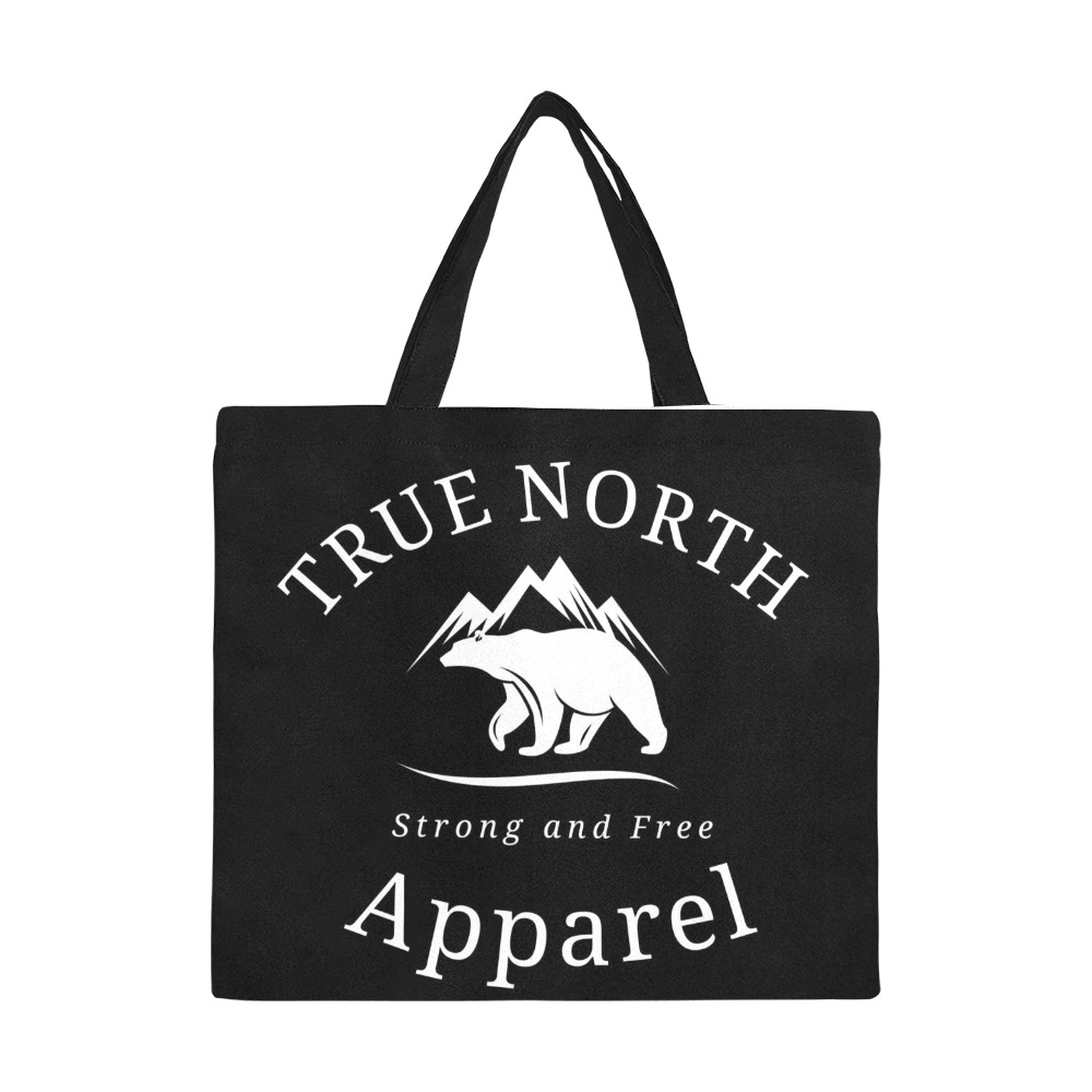 True North Apparel All Over Canvas Tote Bag (Large) All Over Print Canvas Tote Bag/Large (Model 1699)