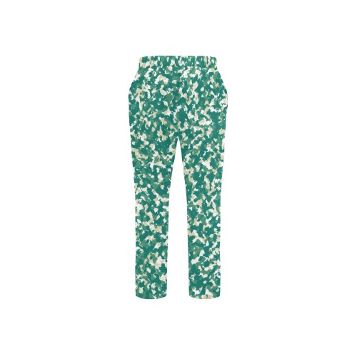 Wednesday Green(9 Men's All Over Print Casual Trousers (Model L68)