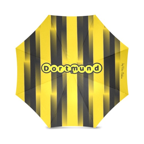 Dortmund Pop Colors Art by Nico Bielow Foldable Umbrella (Model U01)