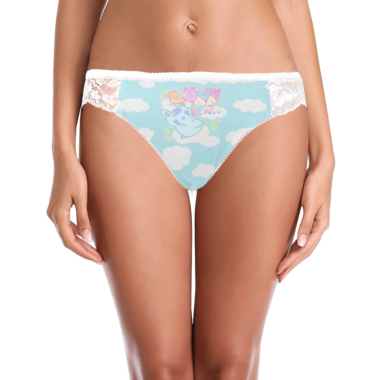 bunnycutie13 Women's Lace Panty (Model L41)